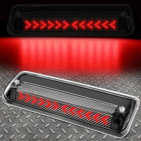 [Sequential Arrow Led]04-10 Ford F-150 Explorer Carbon 3Rd Third Brake Light Speed Daddy