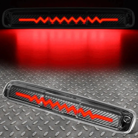 [Sequential Heartbeat Led]99-07 Silverado Sierra Carbon Third Brake Light Speed Daddy