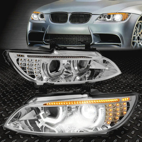 [Sequential Signal Startup Led Drl]07-13 Bmw E92 E93 Projector Hid Headlight Speed Daddy