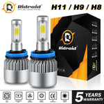 Super Bright  Cob H11 Led Headlight Kit Low Beam Bulbs Super Bright 6000K Bulbs EB-DRP