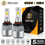 Super Bright 6500K Cob 9006 Led Headlight Bulbs Conversion Kit Low Beam 6000K EB-DRP