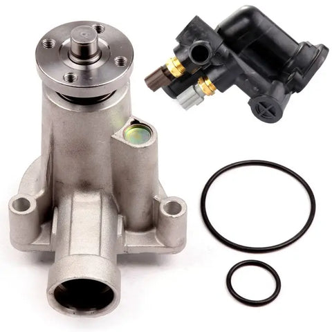 Thermostat Water Pump Housing (AW4093) - 2 piece ECCPP