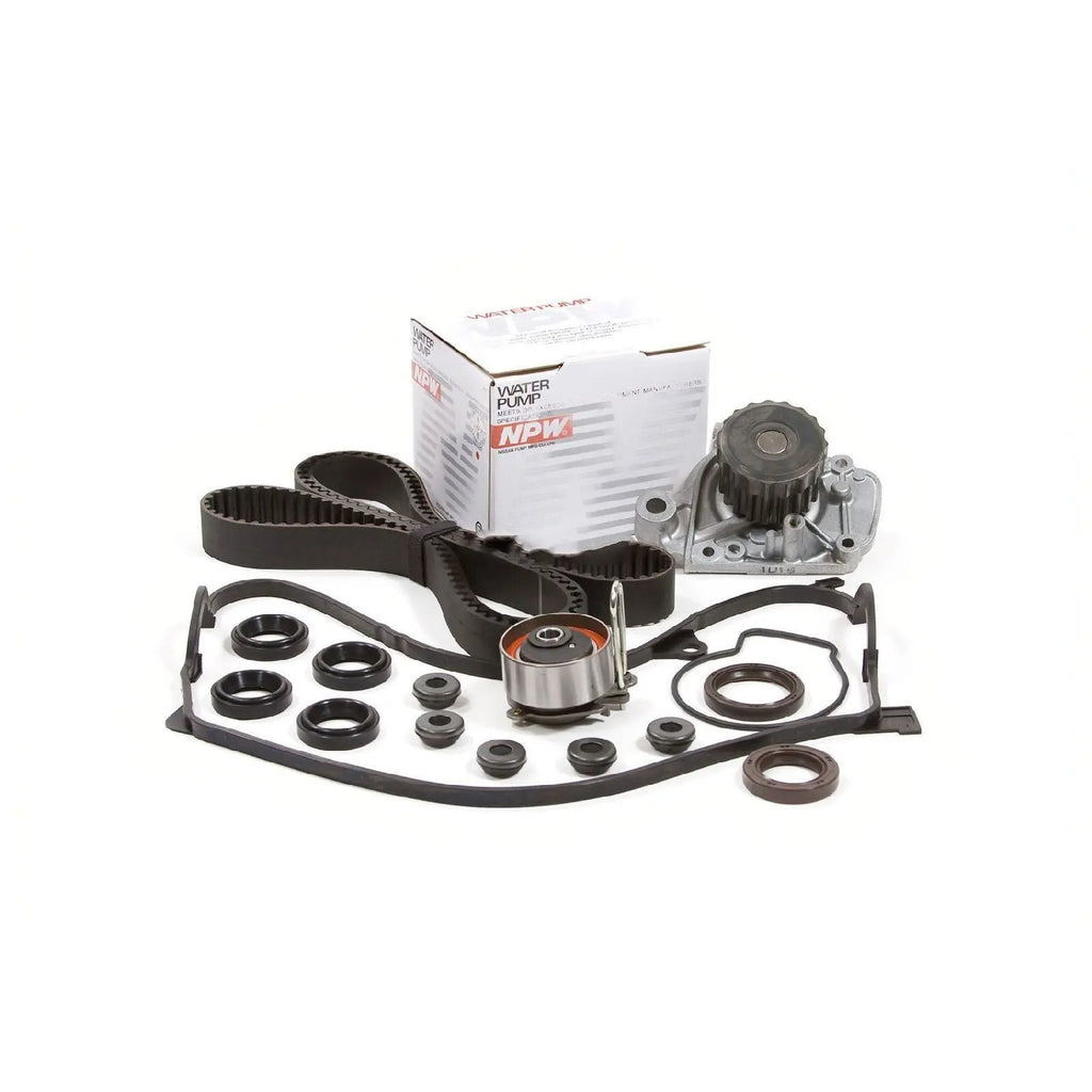 Timing Belt Kit NPW Water Pump Valve Cover Fit 01 05 Honda Civic