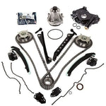 Timing Chain Kit Cam Phaser Water Pump Oil Pump Fit 04-10 Ford 5.4 TRITON 3VALVE MIZUMOAUTO