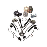 Timing Chain Kit Cam Phaser Water Pump Oil Pump Fit 04-10 Ford 5.4 TRITON 3VALVE MIZUMOAUTO