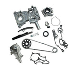 Timing Chain Kit Cover w/ Steel Rail Oil Water Pump Toyota 2.4 22RE PICKUP EB-DRP