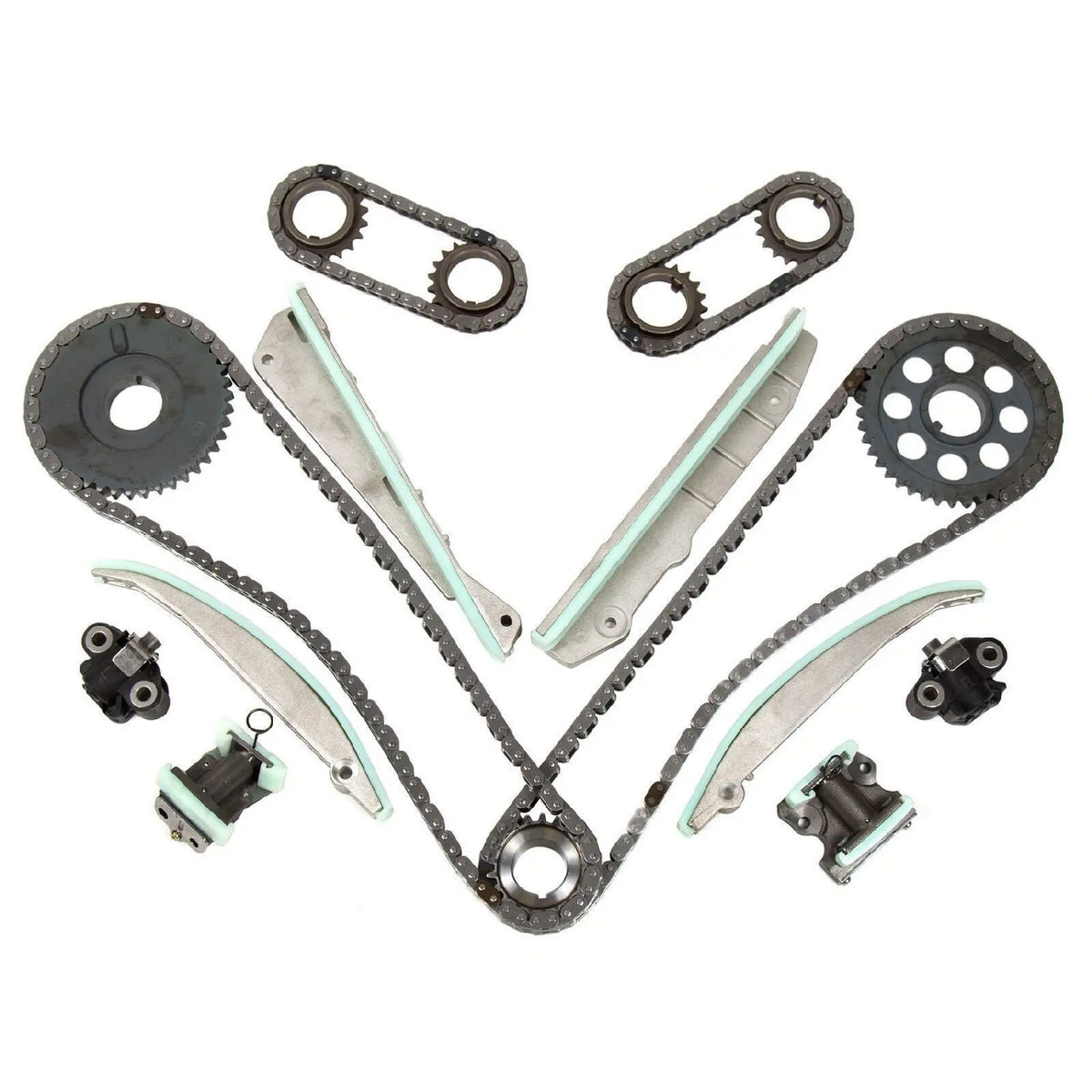 Timing Chain Kit Fit 03-04 Ford Mustang Lincoln Mercury 4.6L DOHC 32-V ...