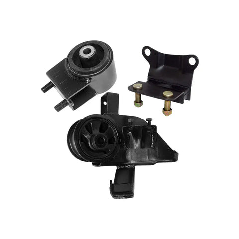 Transmission Motor Mounts Front Lower 3PCS Set Kit 2.5 L for 1993-1997 Mazda EB-DRP