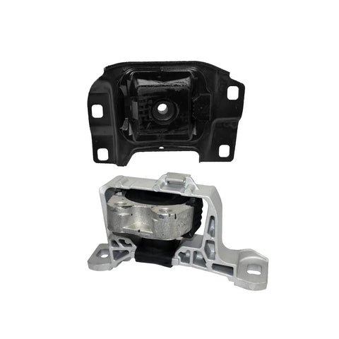 Transmission Motor Mounts Front Right 2PCS Set Kit 2.0 L for 2004-2009 Mazda 3 EB-DRP