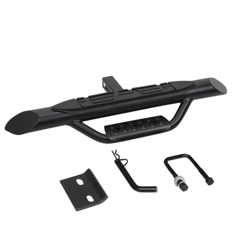 Universal 36.5" X 3.75" Aluminum Hitch Mounted Towing Tow Step Bar 2" Receiver DNA MOTORING