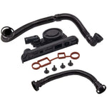 Compatible for Audi A3 8P1 Hatchback 2003 - 2012 Crank Oil Breather 06F129101R MAXPEEDINGRODS UK