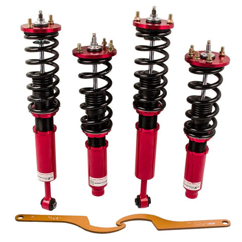 1998 - 2003 compatible for Honda Accord compatible for Acura TL CL Shocks Adjustable Damper Coilovers MAXPEEDINGRODS UK