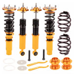 Height And Damper Adjustable Coilover Suspension Kit compatible for BMW E46 3 Series 1998-2006 325i 330i MAXPEEDINGRODS UK