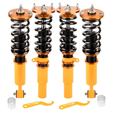 2004 - 2010 compatible for BMW 5 Series E60 Saloon Suspension Spring Strut Kit Street Coilovers MAXPEEDINGRODS UK