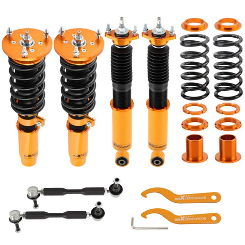 Upgrade Coilover Spring Shock Struts compatible for BMW Z4 E85 Roadster + Coupe MAXPEEDINGRODS UK