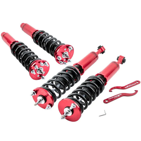 Damper Adjustable Coilovers compatible for Honda Accord 2003-2007 Coil Spring APK MAXPEEDINGRODS UK