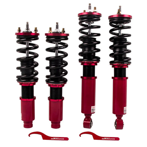 Tuning Coilover Kits compatible for Honda CR-V 1996-2001 24 Ways Adjustable Damper Shocks MAXPEEDINGRODS UK