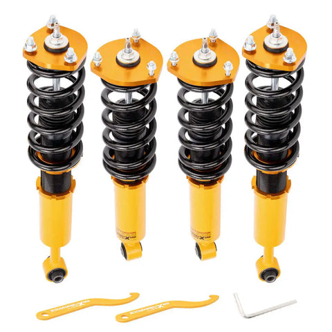 Compatible for Lexus IS300 2001 - 2005 24 Ways Adjustable Damper Height Coils Coilovers MAXPEEDINGRODS UK