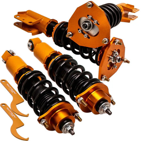 Coilovers Kits compatible for Mitsubishi Lancer Ralliart Sedan 4-Door 2004-2006 Shock Absorbers MAXPEEDINGRODS UK