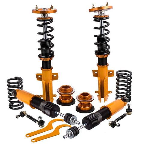 Coilovers Kits compatible for Ford Mustang 2005-2014 Adjustable Height Mounts Struts MAXPEEDINGRODS UK