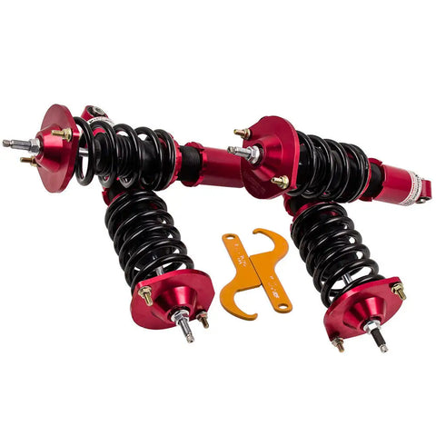 24 Damper Adjustable Coilovers compatible for Mazda MX5 MK1 NA Miata Suspension 1989-2005 MAXPEEDINGRODS UK