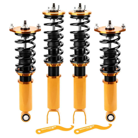 Compatible for Nissan 90-96 300ZX Z32 Skyline Suspension Kits Shocks Struts Coilovers MAXPEEDINGRODS UK