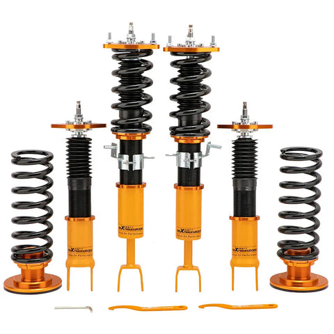 Coilover Suspension Spring Strut Kit compatible for Nissan 350Z Z33 2003 2004 2005 MAXPEEDINGRODS UK