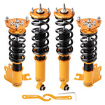 Compatible for Nissan S13 Silvia Sileighty 180/200/240SX 1989 - 1994 Coilovers Shock Absorber Suspension Kits MAXPEEDINGRODS UK