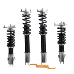 Compatible for Subaru Impreza 2002 - 2007 GDB GDA 24 Ways Adjustable Coilover Suspension Kit Grey MAXPEEDINGRODS UK