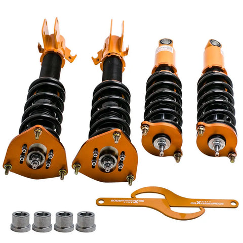 Complete Coilovers Kits compatible for Subaru Outback 2000-2004 Struts Shocks Adj. Damper MAXPEEDINGRODS UK