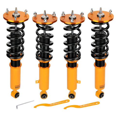 Compatible for Toyota Supra JZA70 MA70 GA70 86-93 24 Ways Damper Adjustable Coilover Shock Struts MAXPEEDINGRODS UK