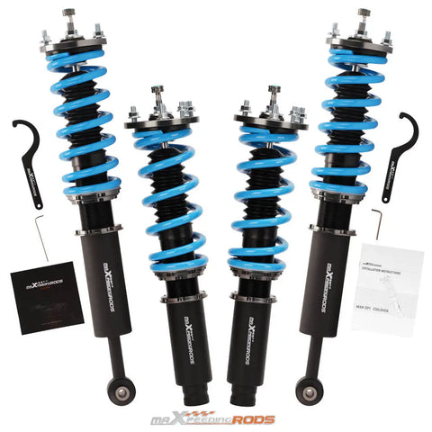 Maxpeedingrods 24-Way Adjustable Coilovers Struts Compatible For Honda Accord CG 98-02 MAXPEEDINGRODS UK