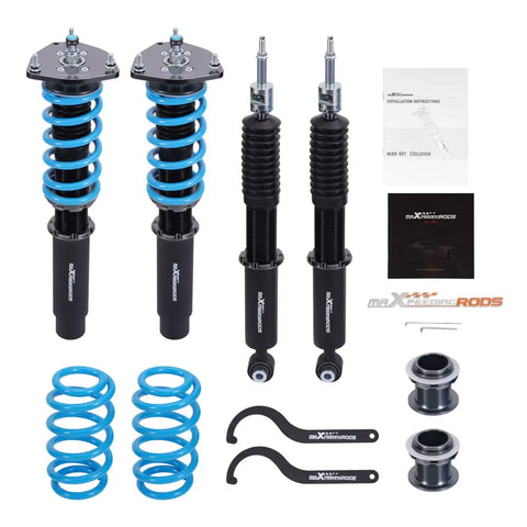 Performance T6 Advanced Series Shock Absorbers compatible for Audi A4 B9 2015+ 24 levels of adjustable damper MAXPEEDINGRODS UK