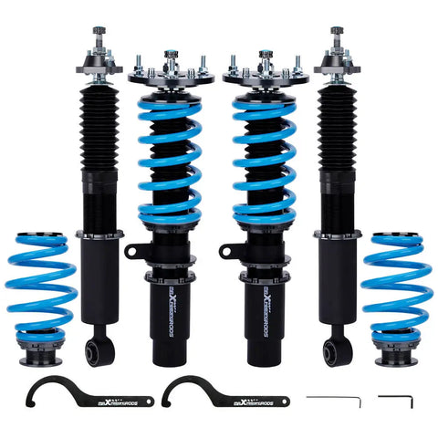 maXpeedingrods Updated Racing Adjustable Coilover Kit Compatible For BMW E46 3-Series Models 98-07 Suspension Struts MAXPEEDINGRODS UK