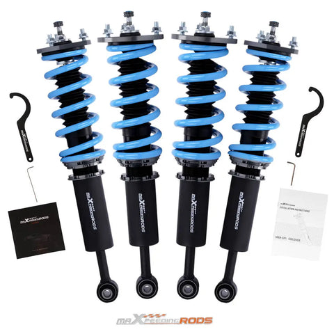 24 Levels Suspension Coilovers Kit compatible for Lexus IS250 IS350 GSE20/21 RWD 2006-2013 MAXPEEDINGRODS UK