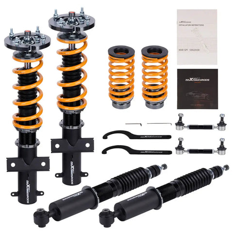 Coilover Lowering Compatible For Ford Mustang 2005 - 2014 Height adjustable Springs MAXPEEDINGRODS UK