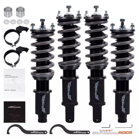 maXpeedingrods T7 Advanced Series Coilover compatible for Honda Civic EK1 EK2 EK3 EK4 EK5 EK8 EK9 EM1 96-00 MAXPEEDINGRODS UK