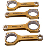 Compatible for Audi A6 C5 1997-2005 1.8T MSR Titanizing 4340Connecting Rods Racing Conrods MAXPEEDINGRODS UK