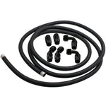 AN10 12Feet Steel Nylon Braided Oil Fuel Line Hose End Fitting Adaptor Kit MAXPEEDINGRODS UK