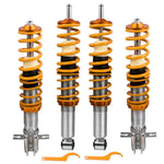 Compatible for VW Golf Rabbit MK1 Jetta MK1 Coilovers Coil Springs High Performance Lowering Suspenion Kit MAXPEEDINGRODS UK