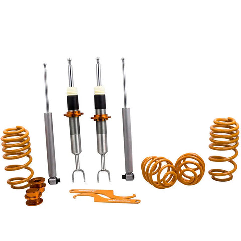 Coilover Adjustable Suspension Spring Kit compatible for VW PASSAT 3B 3BG 1996–2000 MAXPEEDINGRODS UK