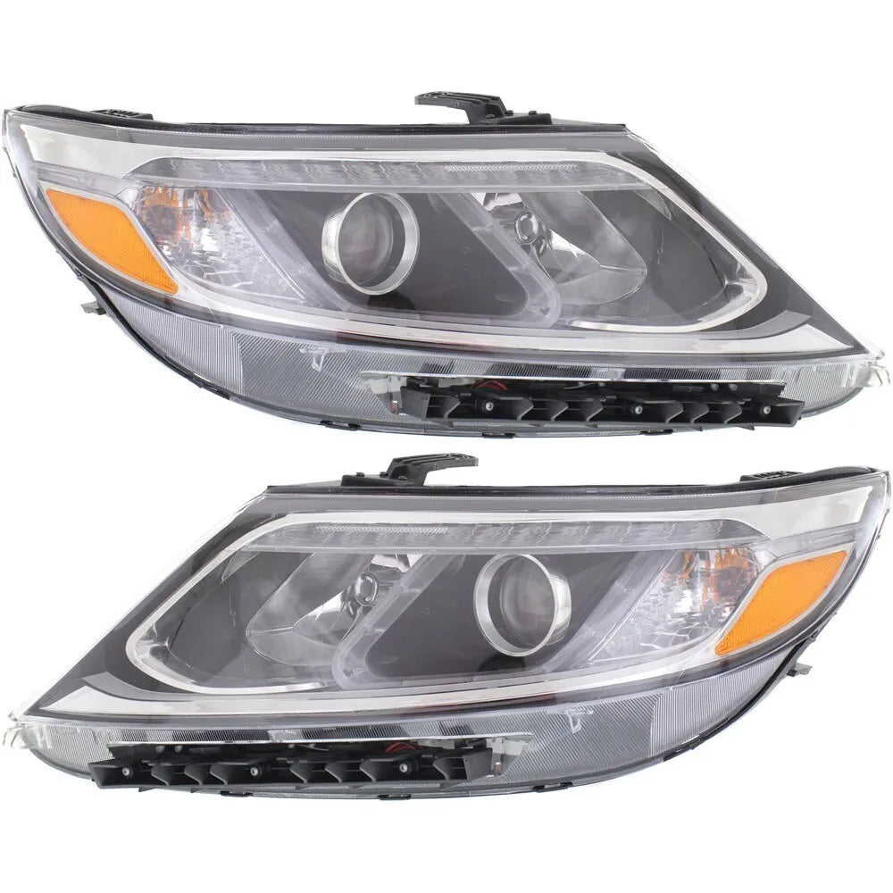 Halogen Headlight Set Left and Right Side For 2014-2015 Kia