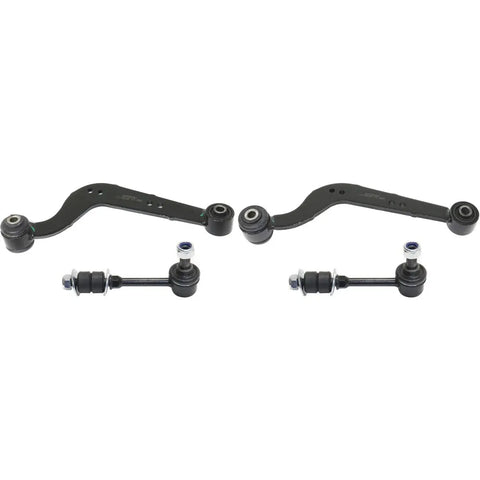 New Set of 4 Control Arm Suspension Kit Rear Driver and Passenger Side LH RH CPW