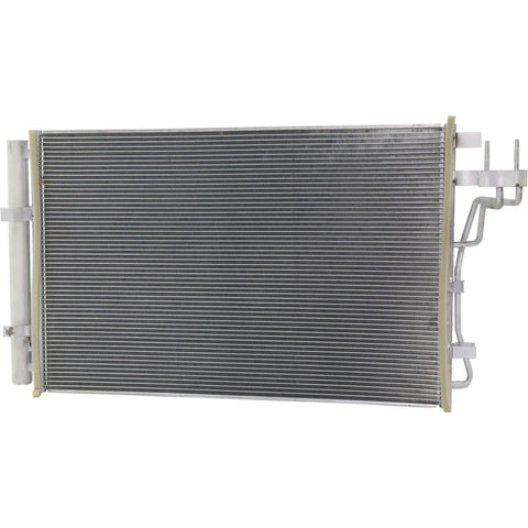 A/C Condenser For 2014 2015 2016 Kia Soul Aluminum w/ Receiver And Drier CPW