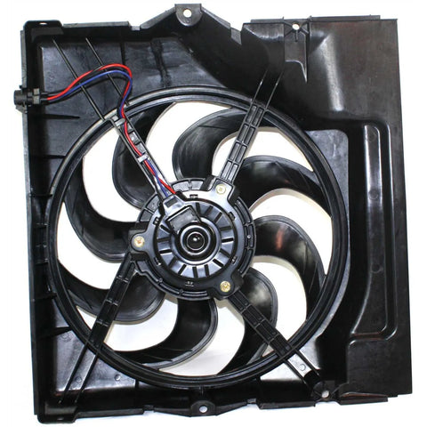 A/C Condenser Cooling Fan For 98-99 BMW 323i E36 Models w/ AC condenser mounted CPW