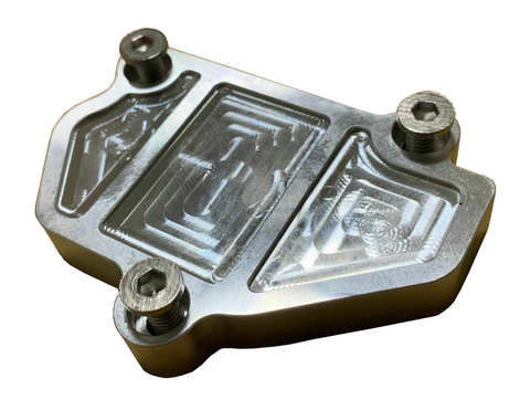 Vtec Solenoid Block Off Plate For Honda Acura B-Series B16 B18 Honda Acura Si EK JackSpania Racing