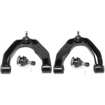 4 Piece Front Upper Control Arms w/ Lower Ball Joints for Nissan Pickup Truck CPW