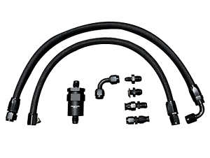 K Series Tucked Fuel Line Kit For Honda Civic Integra Feed Return Line K20 K24 JackSpania Racing